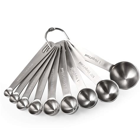 stainless steel measuring spoons in gift box|Stainless Steel Measuring Spoons in Gift Box, 72 .